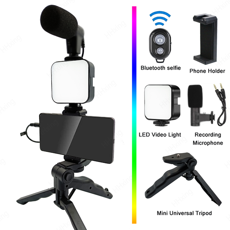Photography Lighting Kit Portable - حامل الهاتف التصوير الفوتوغرافي الإضاءة الهاتف