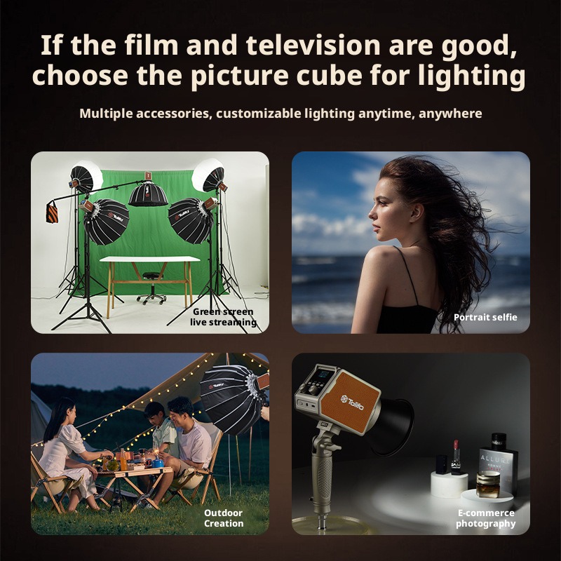 ضوء تصوير محمول باليد مع جهاز  - مراجعة Photography Lighting Meter وسعره
