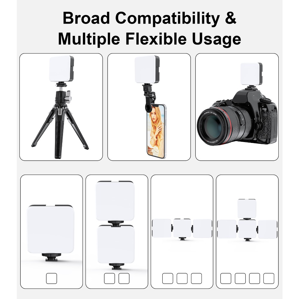 WEYLLAN M-88 2000mAh LED الفيد - مراجعة Photography Lighting Brands وسعره
