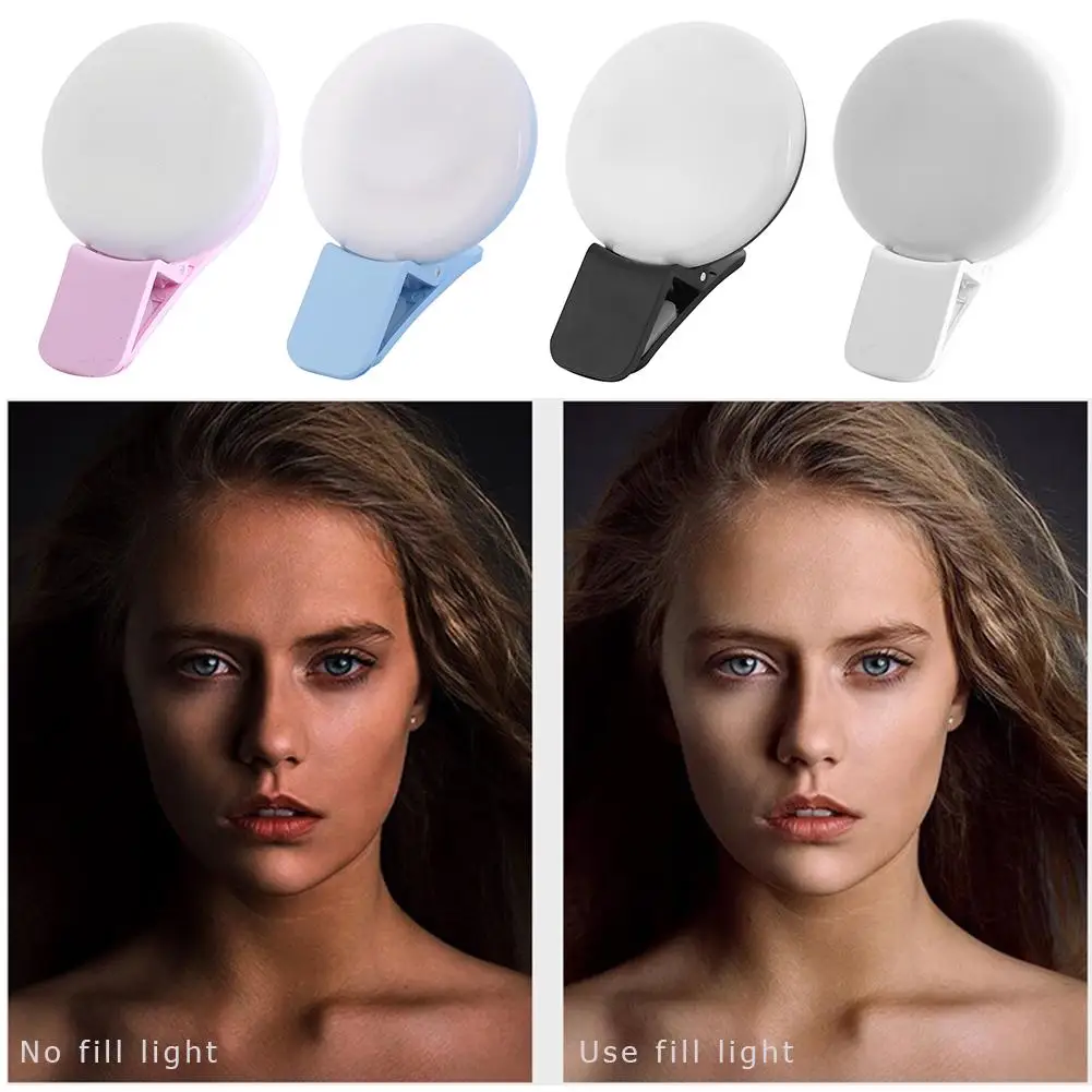الهاتف المحمول LED Selfie Ring - مراجعة Photography Mobile Lighting وسعره