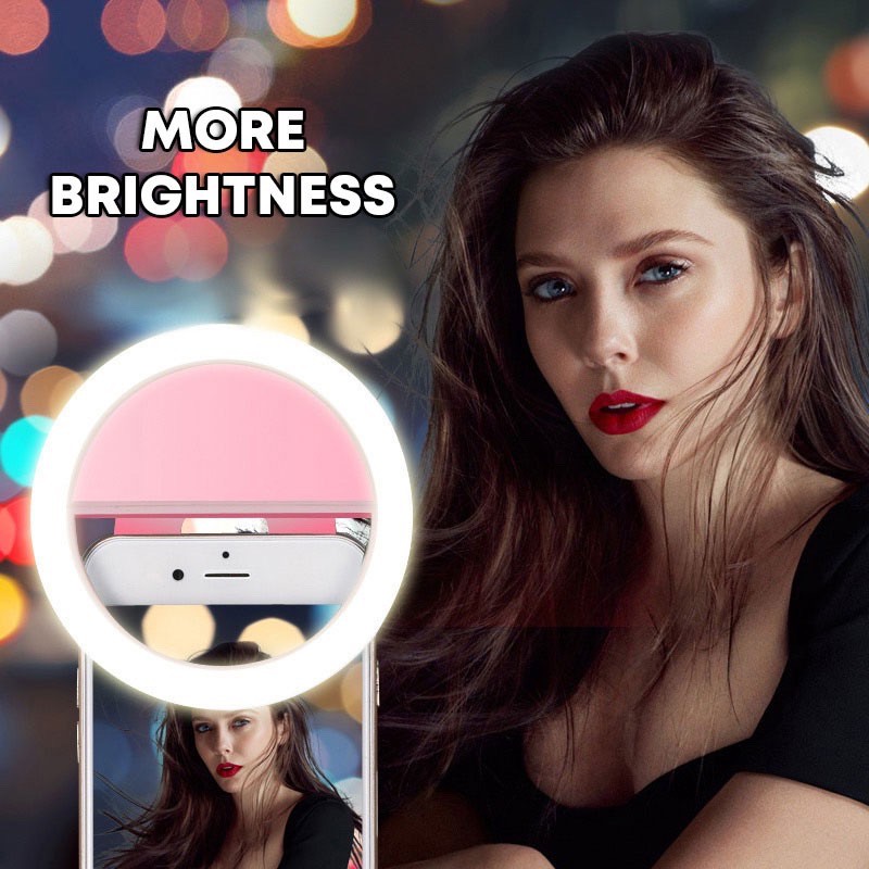 LED Selfie مصباح مصمم على شكل  - مراجعة Photography Lighting Description وسعره