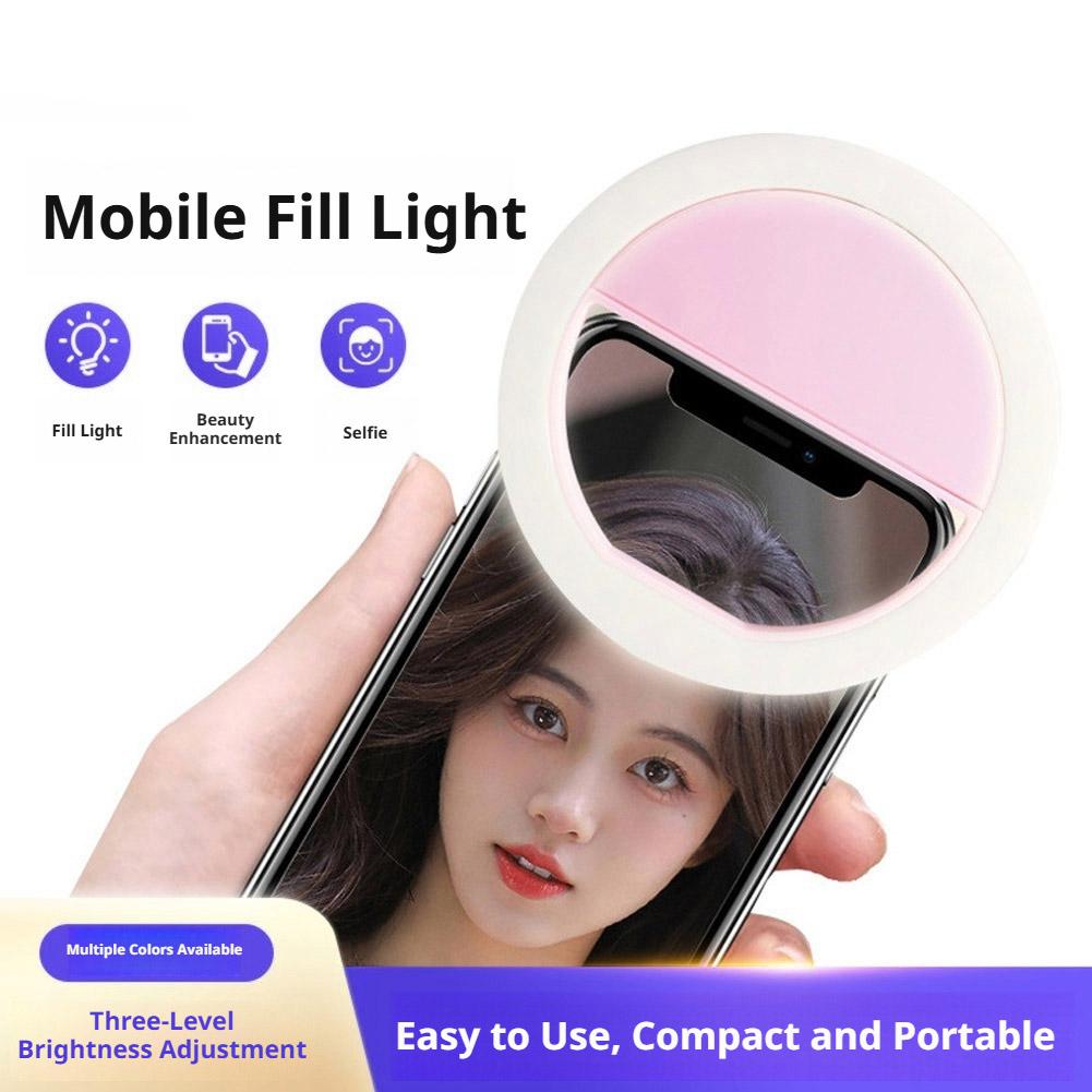 ضوء حلقة سيلفي قابل للتركيب، ق - مراجعة Photography Lighting Description وسعره