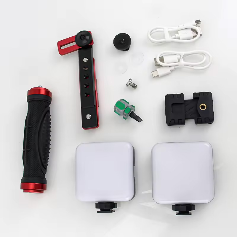 ضوء LED متنقل للتصوير الفموي ف - مراجعة Photography Mobile Lighting وسعره