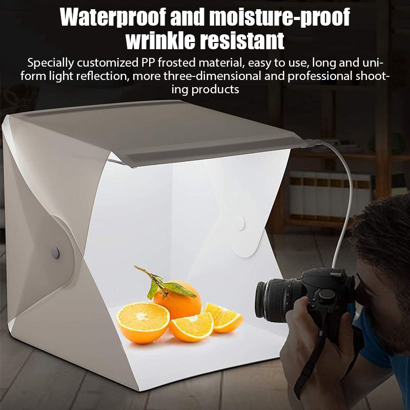 صندوق إضاءة قابل للطي، خيمة اس - مراجعة Photography Lighting Kit Portable وسعره