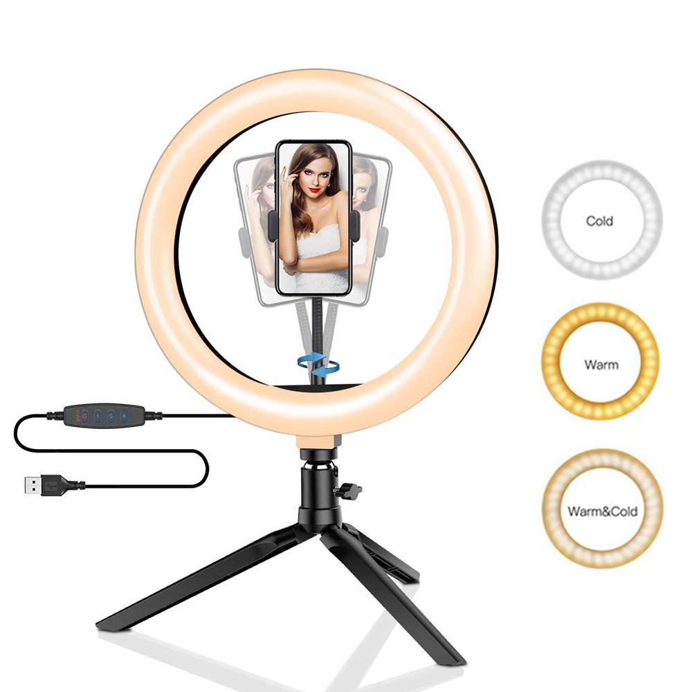 26 سنتيمتر 10 بوصة Led حلقة Se - مراجعة Photography Lighting Description وسعره