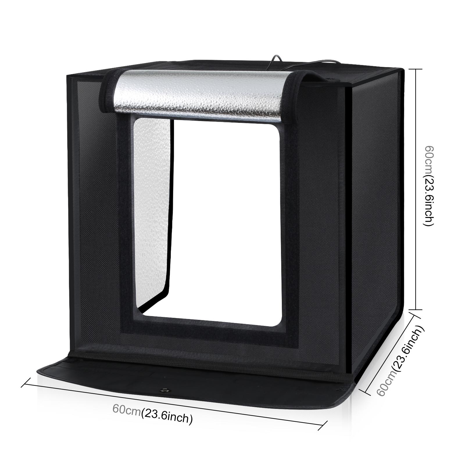 PULUZ 60 سنتيمتر استوديو الصور - مراجعة Photography Lighting Kit Portable وسعره