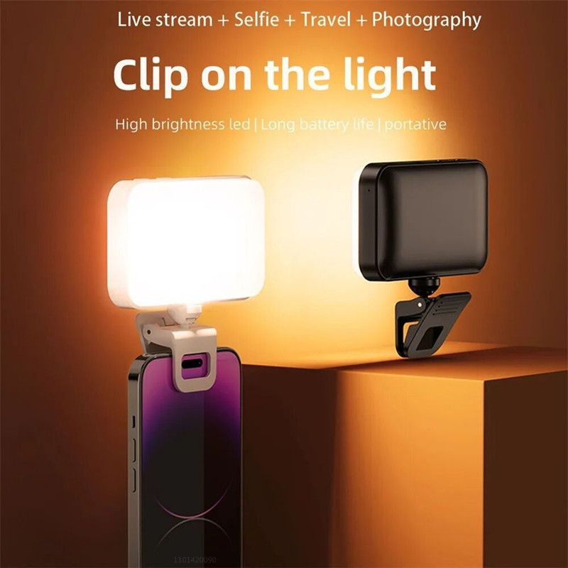 ضوء سيلفي LED محمول للآيفون وا - مراجعة Photography Lighting Brands وسعره