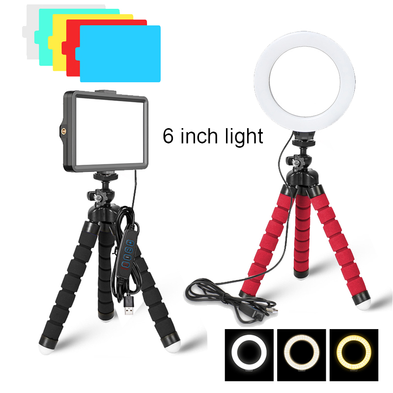 16 سنتيمتر عكس الضوء الدائري ض - مراجعة Photography Mobile Lighting وسعره